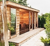 Luxusný sauna domek - stavba sauny
