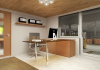 Projekce kanceláře, interiérová architektura