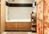 Sauna a solná stěna ve wellness koupelně