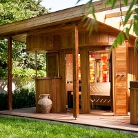 Sauna domek De Lux Premium Garden