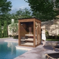 venkovní sauna - outdoor sauna