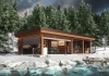 venkovní sauna s uvědomělým designem