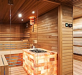 Wellness místnost a bio sauna