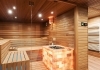 Wellness sauna domek- kombi sauna se solí