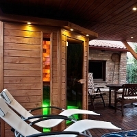 Wellness zahradní sauna s 5 letou zárukou